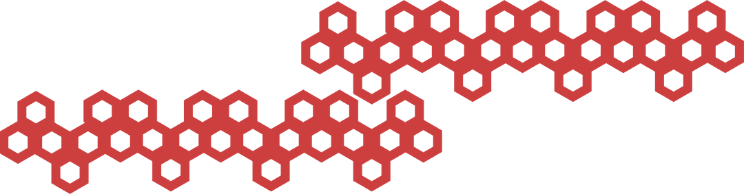 Red Hexagon Network on Transparent Background Pattern - Download Free Stock Images Pikwizard.com