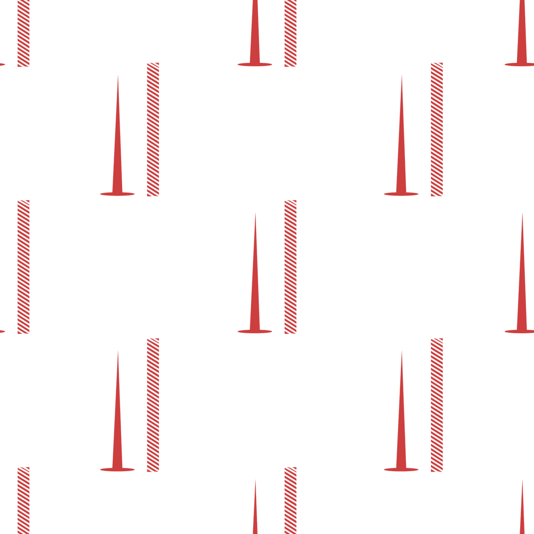 Transparent Nail and Screw Pattern Vector Design