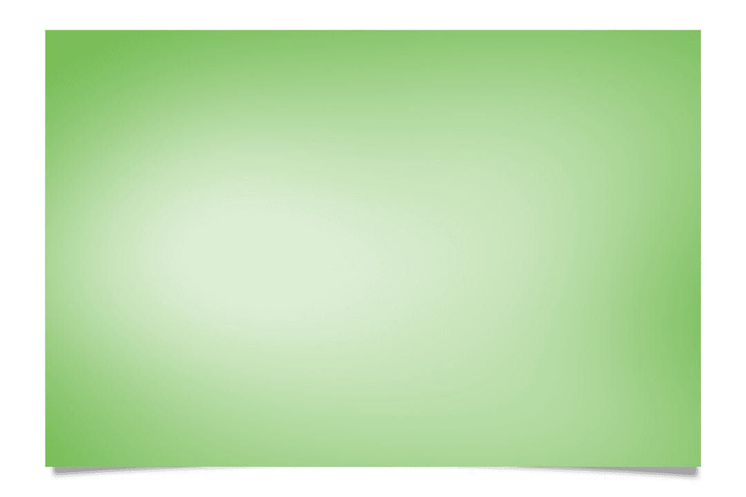 Green Card with Copy Space on Transparent Background