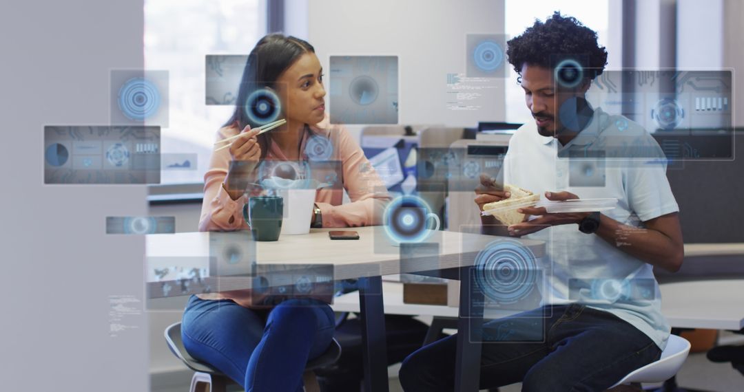 Data Overlay Scanning in Modern Office with Diverse Coworkers