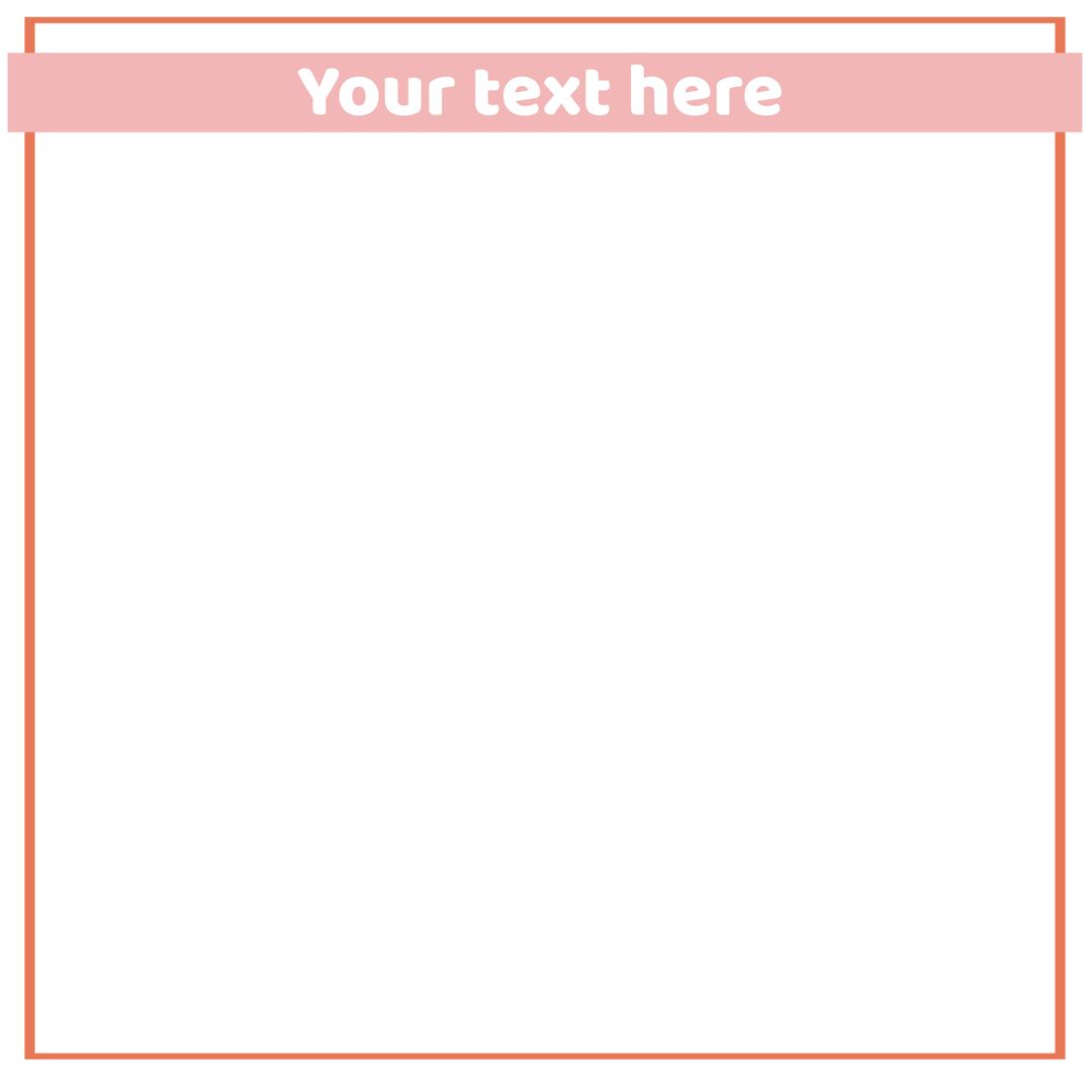 Social Media Story Post with Customizable Placeholder Banner