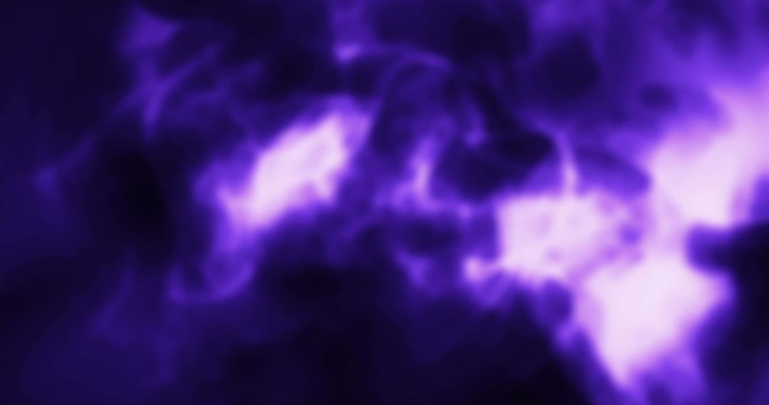 Purple Dreamy Smoke Swirl in Abstract Mystical Space