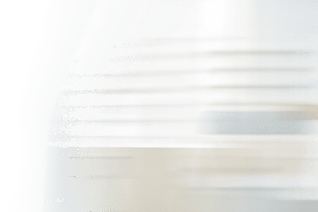 Blurred Transparent Shape on Clear Background Digital Illustration