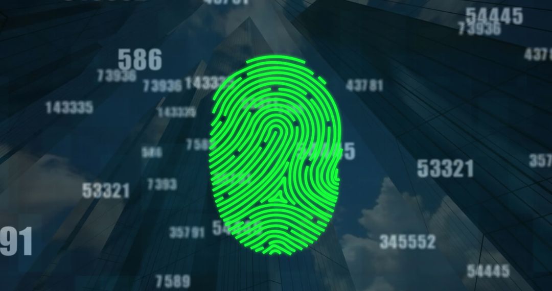 Biometric Technology with Digital Fingerprint Security Overlay