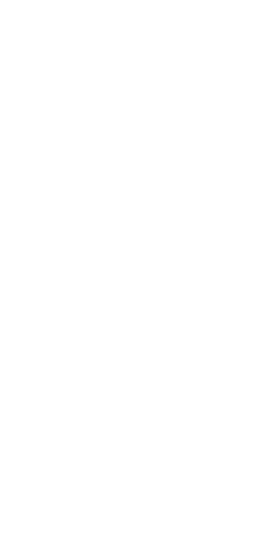 Hand Pointing Up Silhouette on Transparent Background