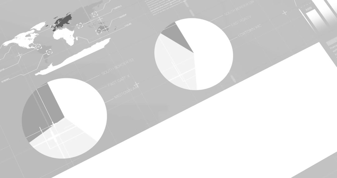 Global Data Processing and Digital Interface Elements