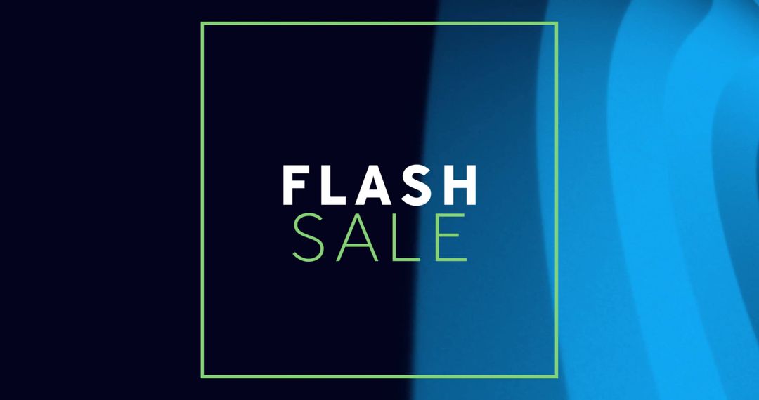 Flash Sale Neon Pattern Background Digital Design