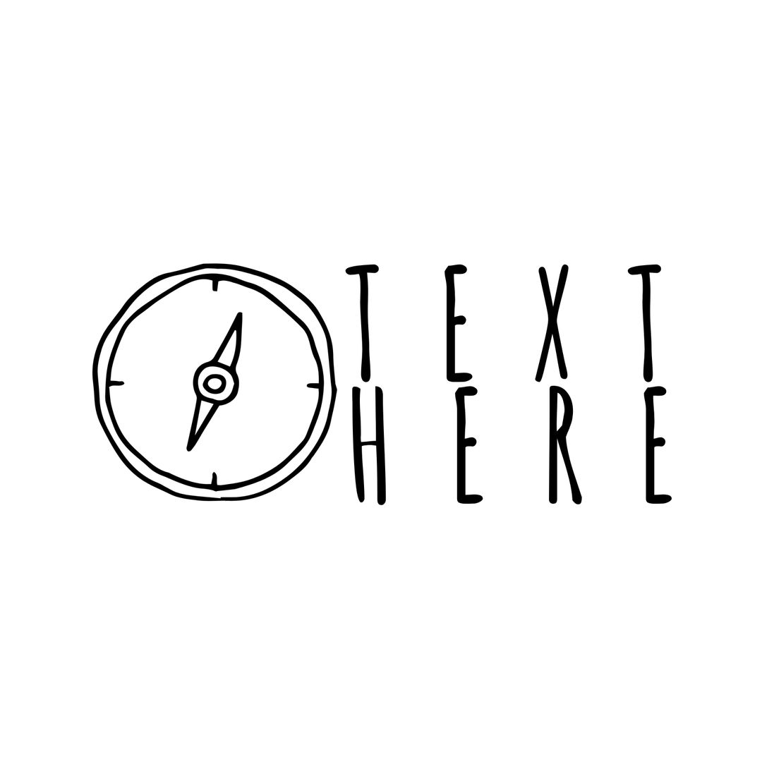 Simple Compass Design with Navigation Theme