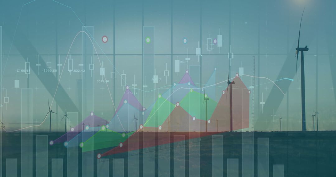 Renewable Energy Wind Turbines with Digital Data Interface