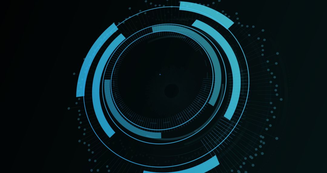 Digital Security Interface with Circular Holographic Display