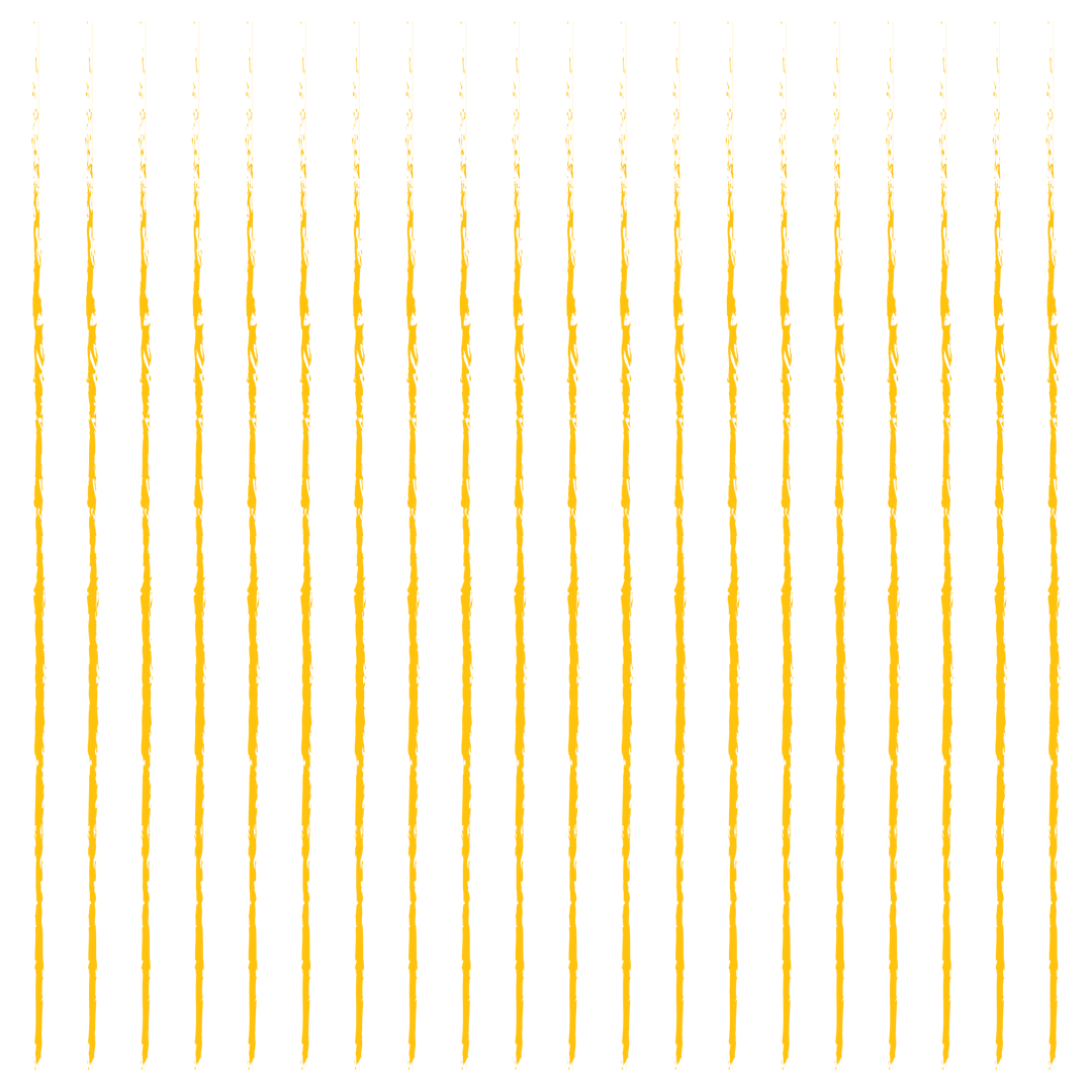 Distorted Yellow Transparent Vertical Lines Background Illustration