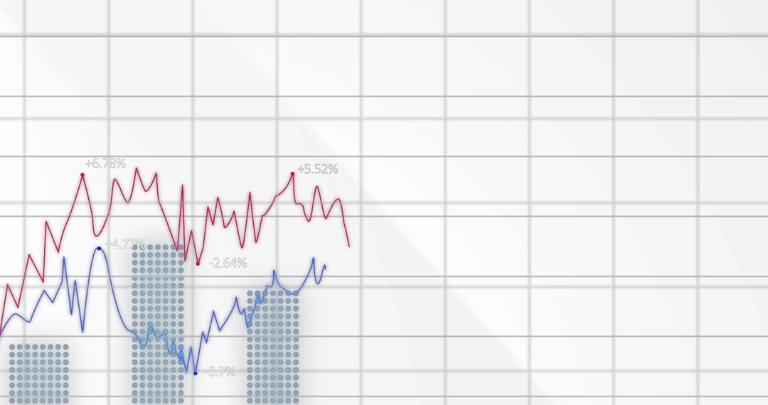 Graph and Chart Display on White Grid Background - Free Images, Stock Photos and Pictures on Pikwizard.com