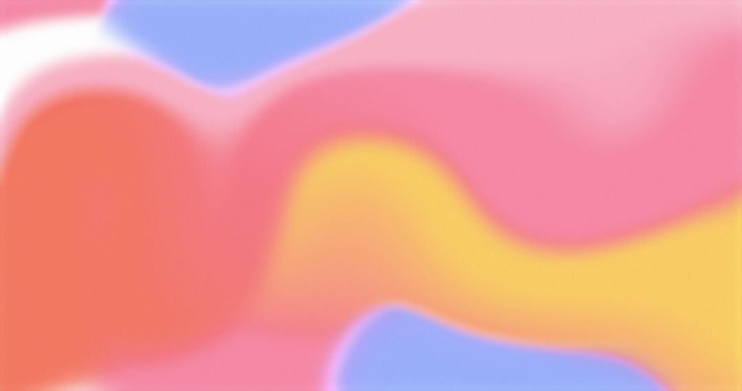 Colorful Abstract Gradient Shapes with Soft Glow Effect