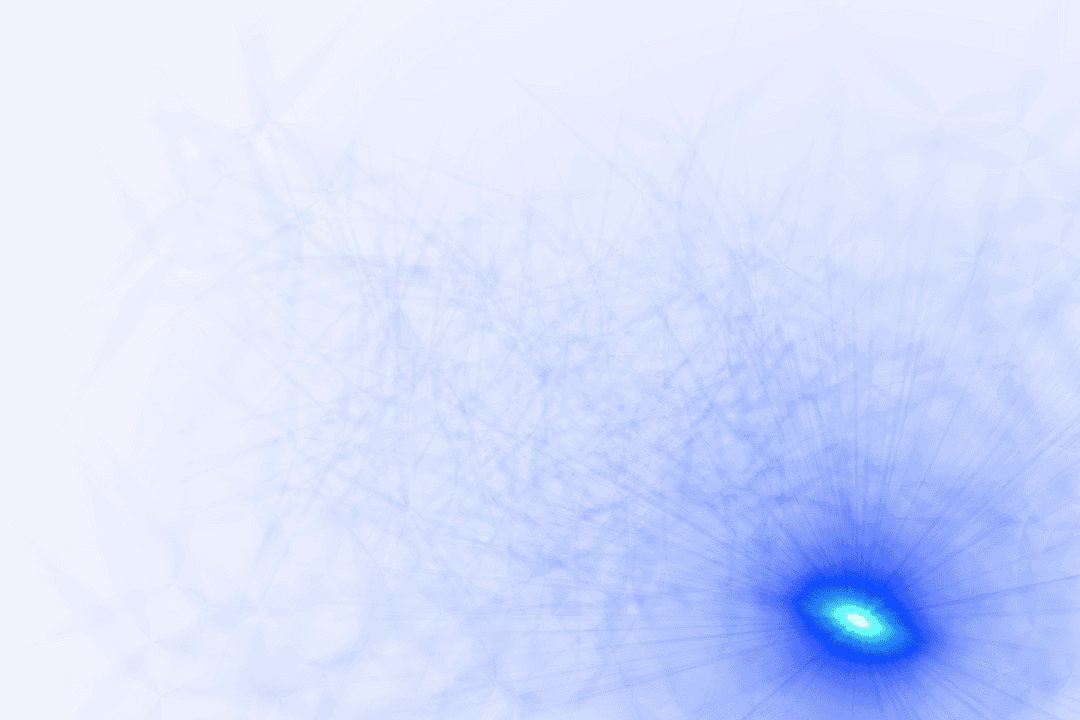 Blue Transparent Shiny Burst Radiant Abstract Design Layer