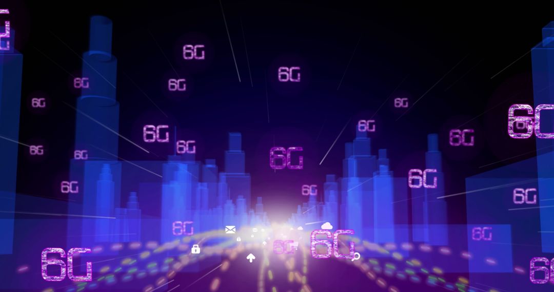 Abstract 6G Networks Over Digital Cityscape