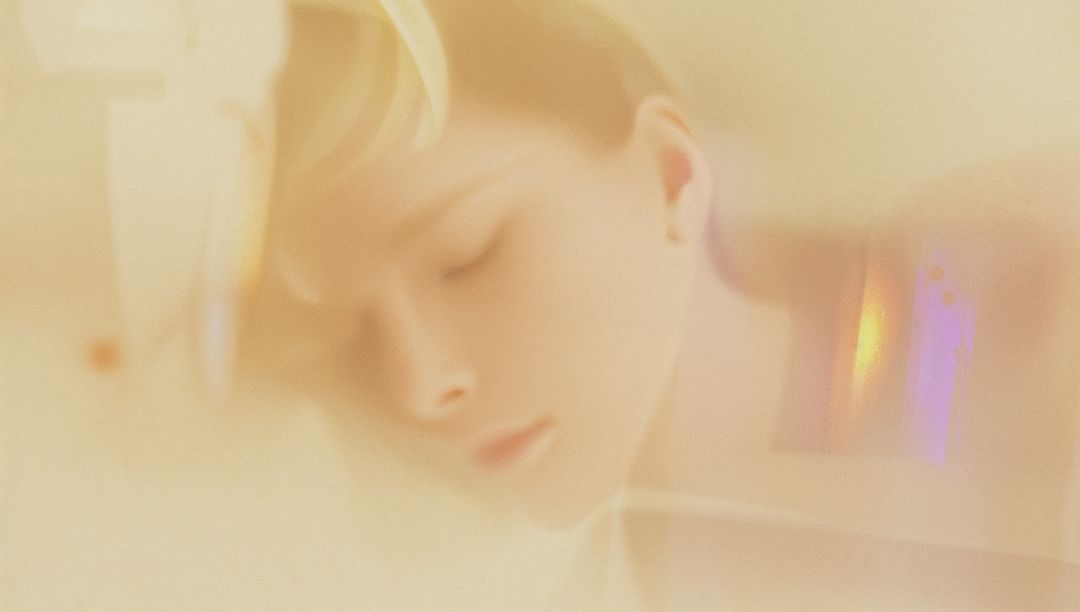 Ethereal Vision of Serenity: Abstract Dreamscape Portrait