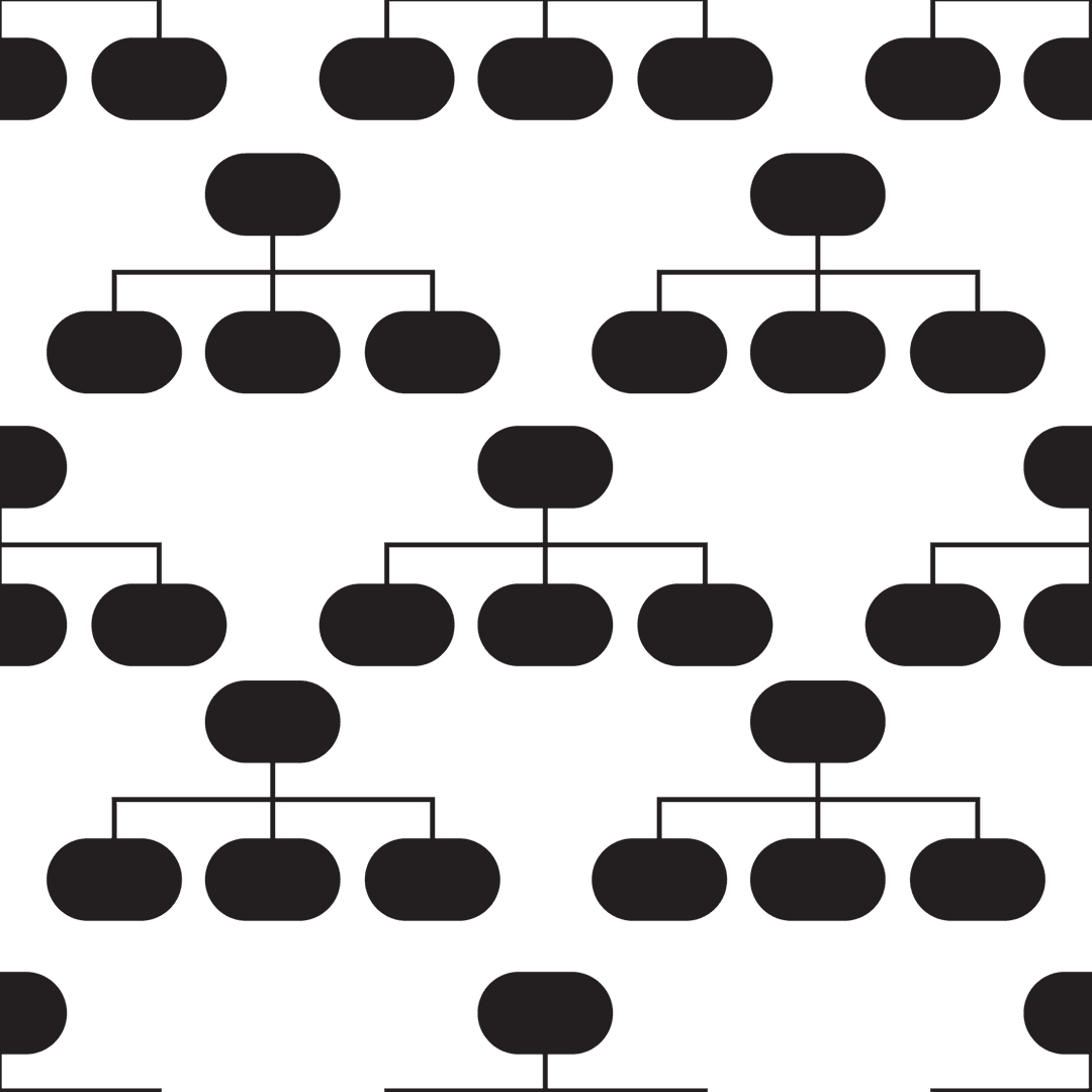 Transparent Network Diagram with Abstract Connections