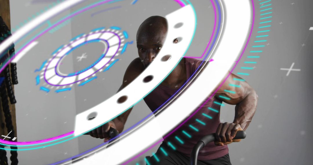 Augmented Reality Enhanced Workout Combining Fitness and Technology