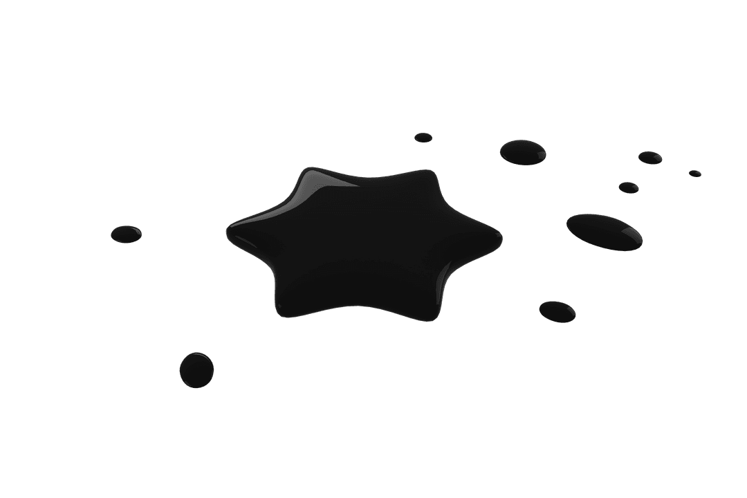 Abstract Black Stain on Transparent Background with Vector Elements - Download Free Stock Images Pikwizard.com