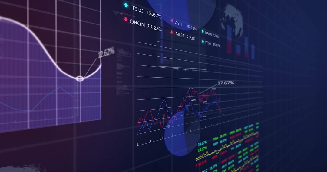 Digital Data Processing and Stock Market Visualization