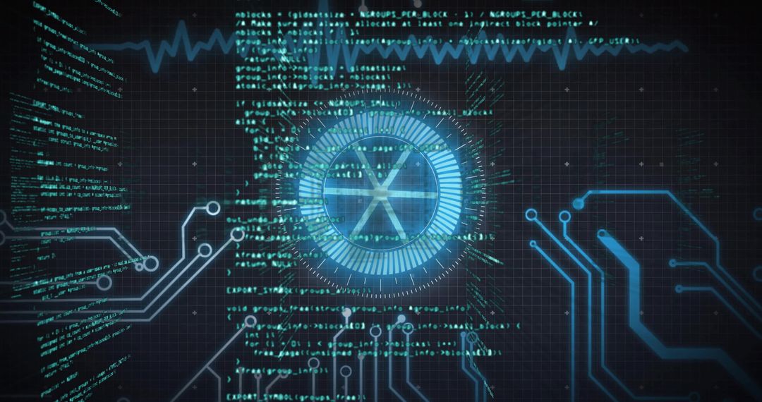 futuristic digital interface with data processing network visualization - Free Images, Stock Photos and Pictures on Pikwizard.com