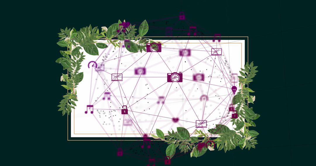 Digital Network Connectivity with Nature Elements