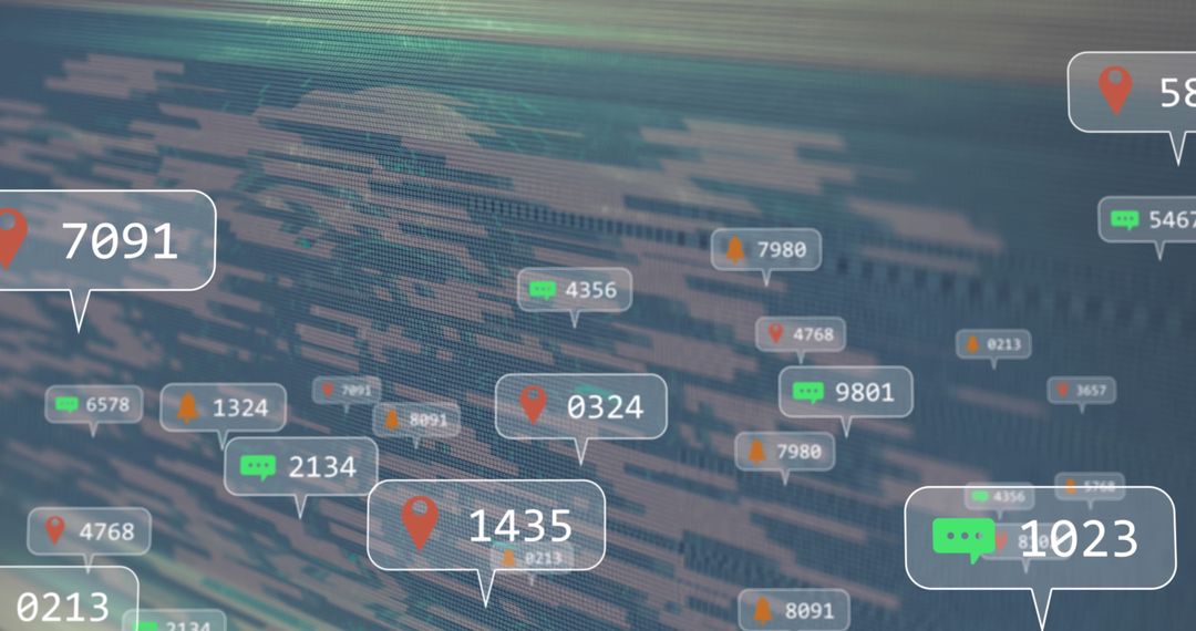 Digital Social Media Interface with Global Networking Elements