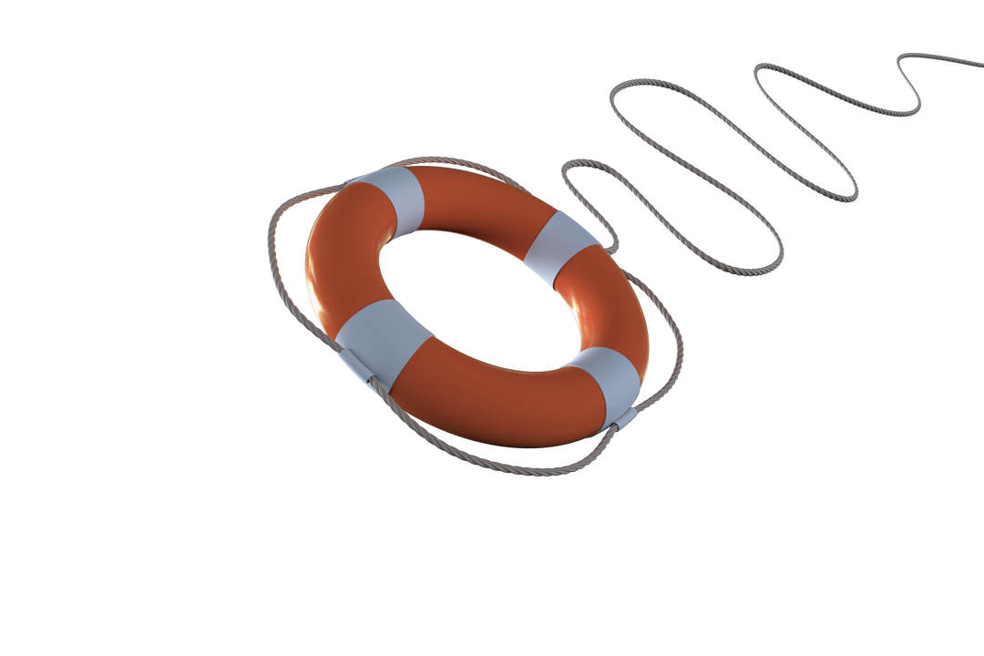 Digital Life Belt with Rope on Transparent Background - Download Free Stock Images Pikwizard.com