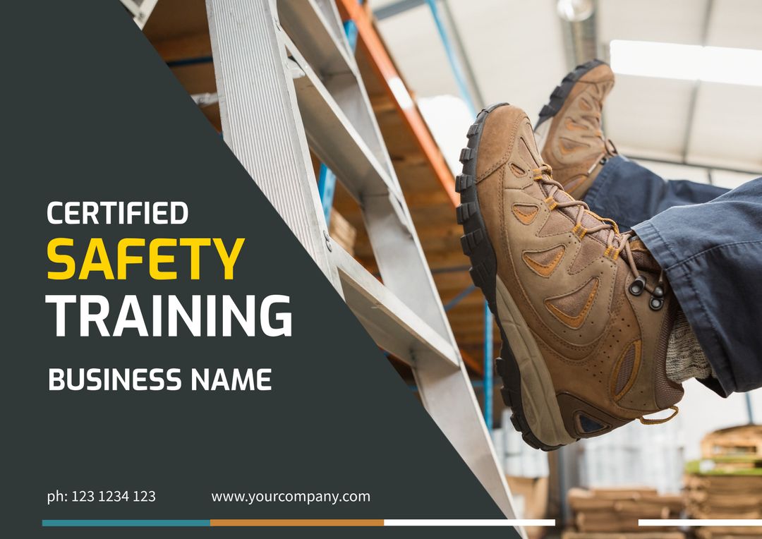 Certified Workplace Safety Training with Focus on Protective Gear - Download Free Stock Templates Pikwizard.com