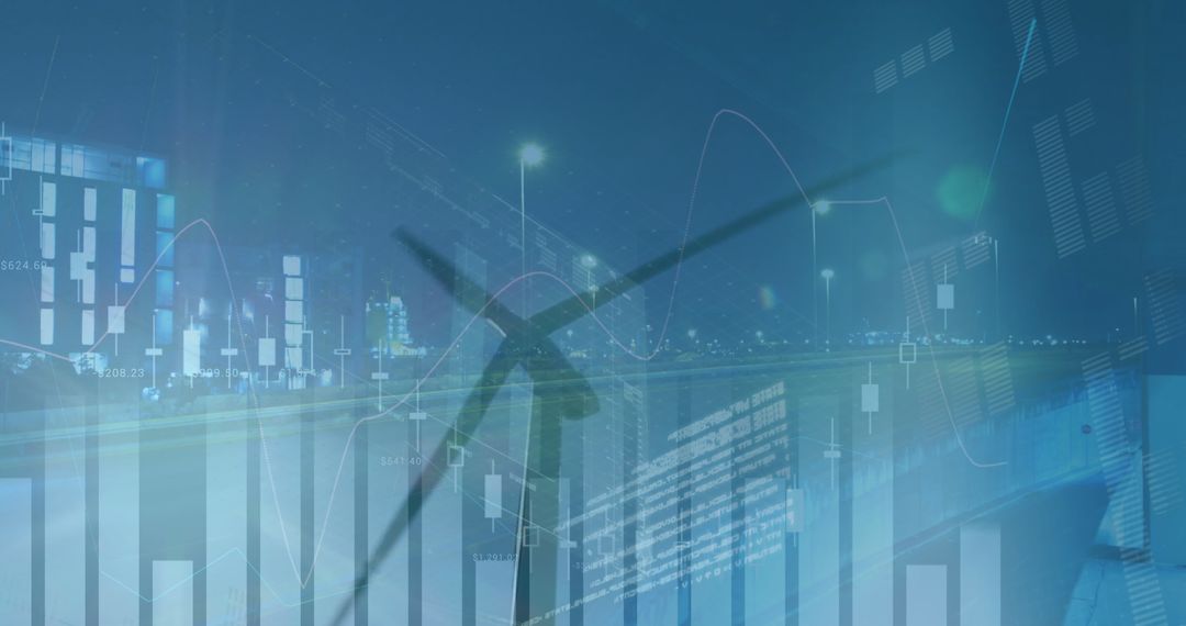 Statistics and Data Processing for Global Business Concept