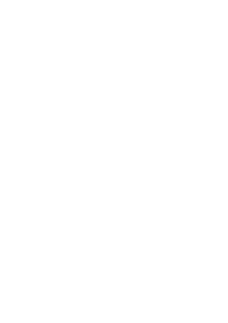 Invitation Frame with Clear Center on Transparent Background