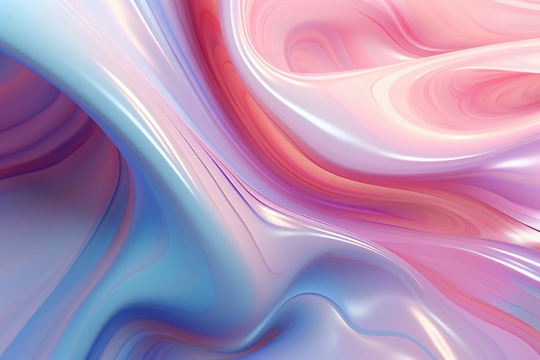 Abstract Gradient Swirls in Pastel Colors - Free Images, Stock Photos and Pictures on Pikwizard.com