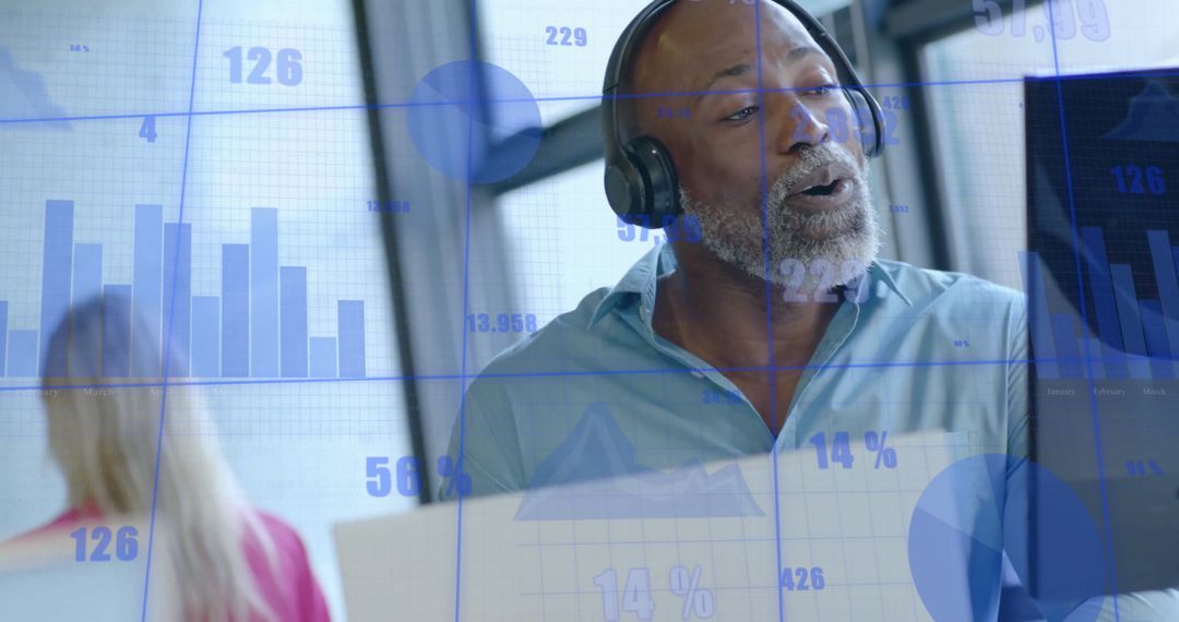 Business Professional Videoconferencing against Data Overlay