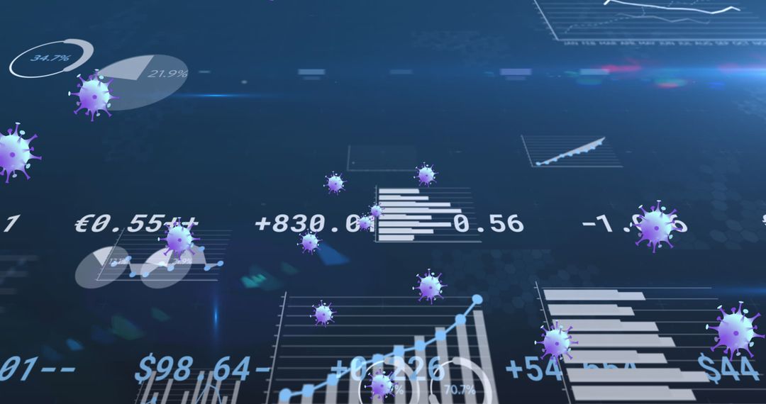 Digital Representation of Virus Impact on Global Economy