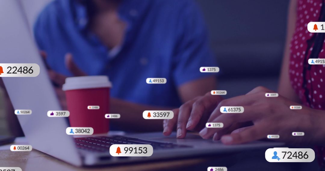 Business Team Discussing Social Media Analytics Insights