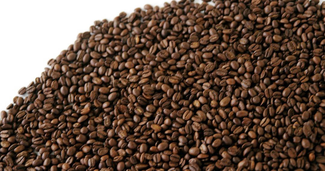 Close-Up of Roasted Coffee Beans Background - Free Images, Stock Photos and Pictures on Pikwizard.com