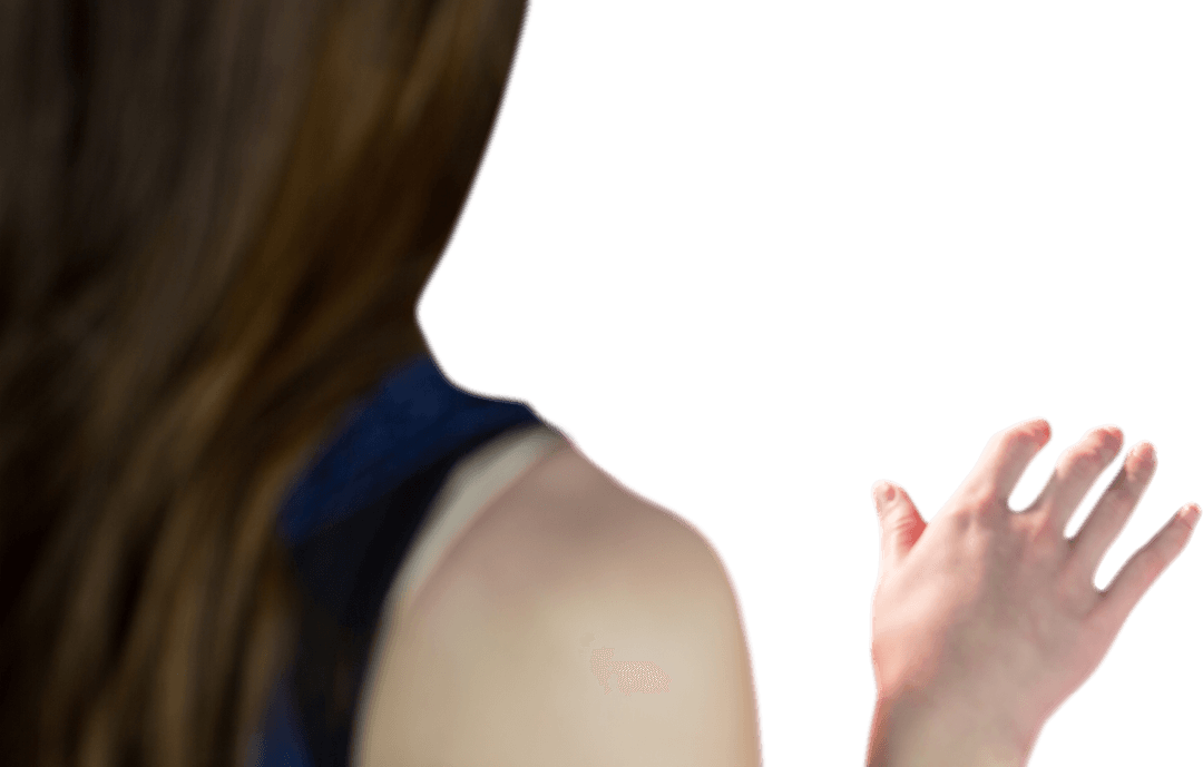 Mysterious Tarot Cards Spread on Red Table with Woman’s Hand