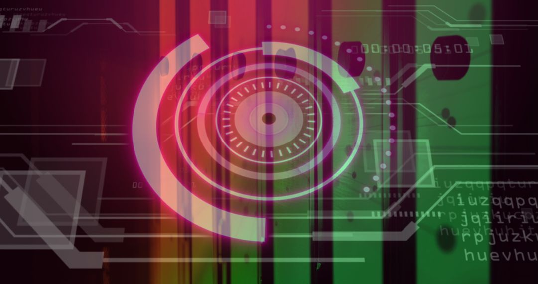 Digital Interface Concept with Scanning Eye in Data Center