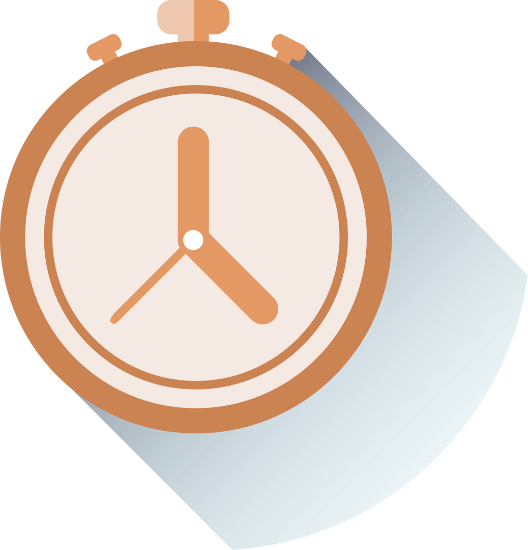 Digital Orange Clock Illustration on Transparent Background - Download Free Stock Images Pikwizard.com