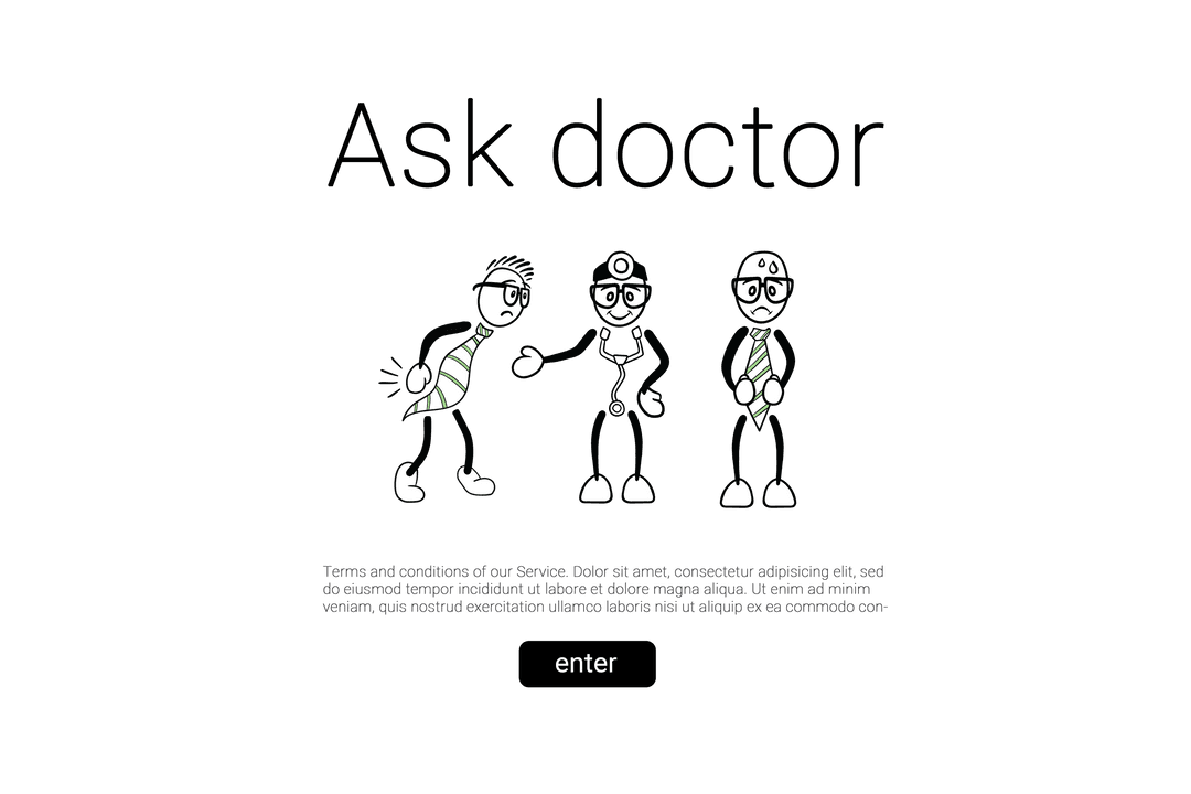 Medicine Communication Ask Doctor Icons Transparent Experience