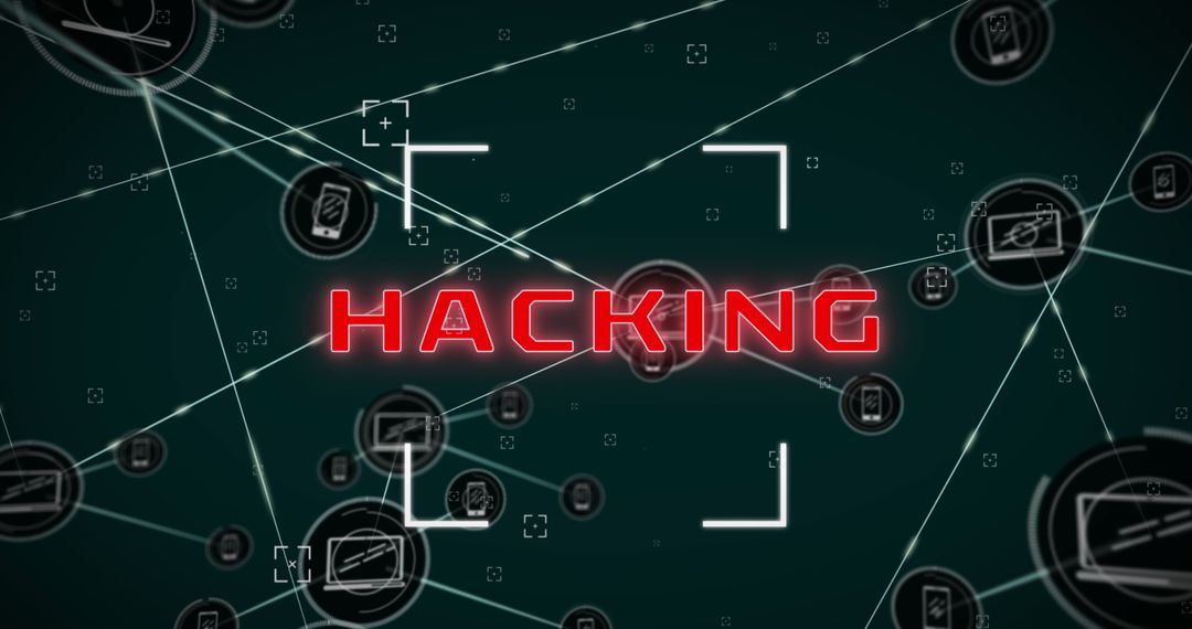 Cybersecurity Alert Warning with Network Connections