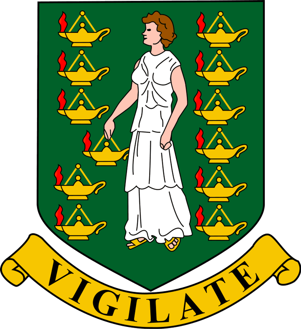 British Virgin Islands Coat of Arms Transparent Icon Symbol