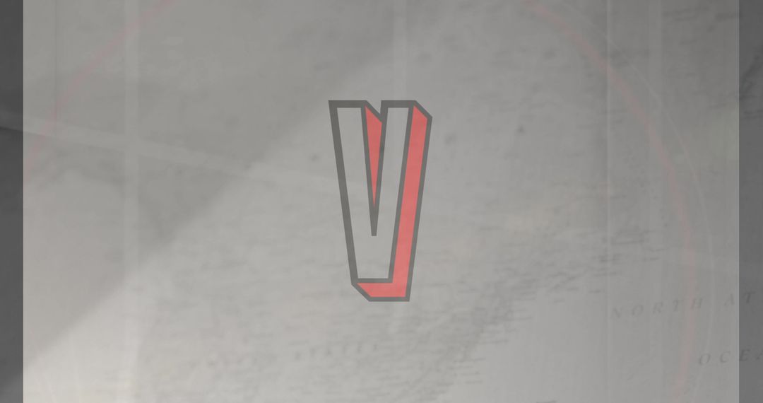 Abstract Countdown Graphic on Semi-Transparent Grey Background