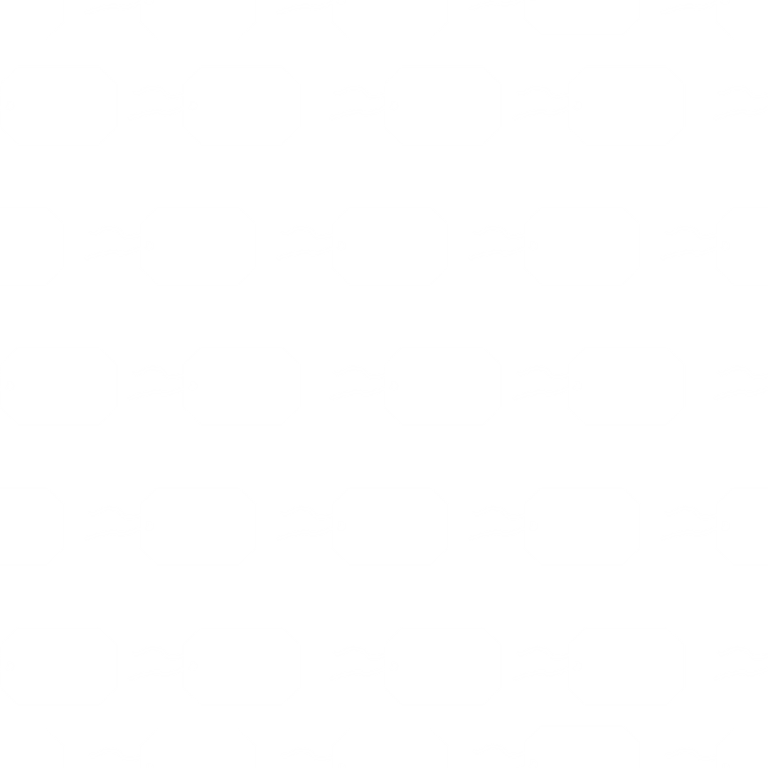 Futuristic White Shapes on Transparent Background