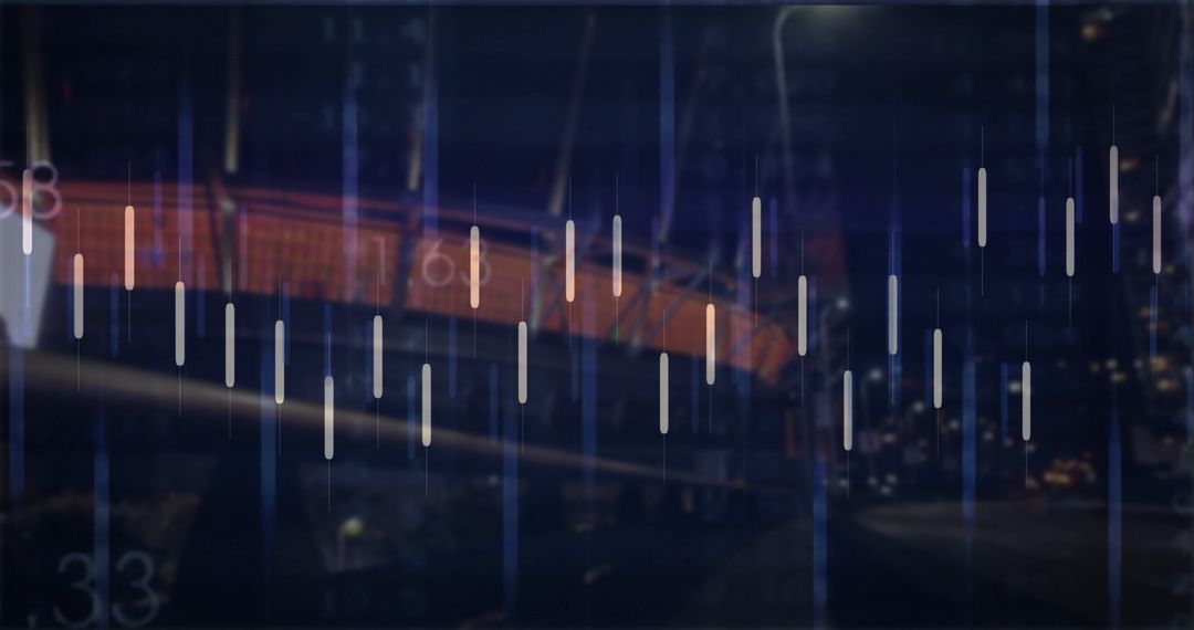 Futuristic Motion Blur of Train in Illuminated Night Tunnel