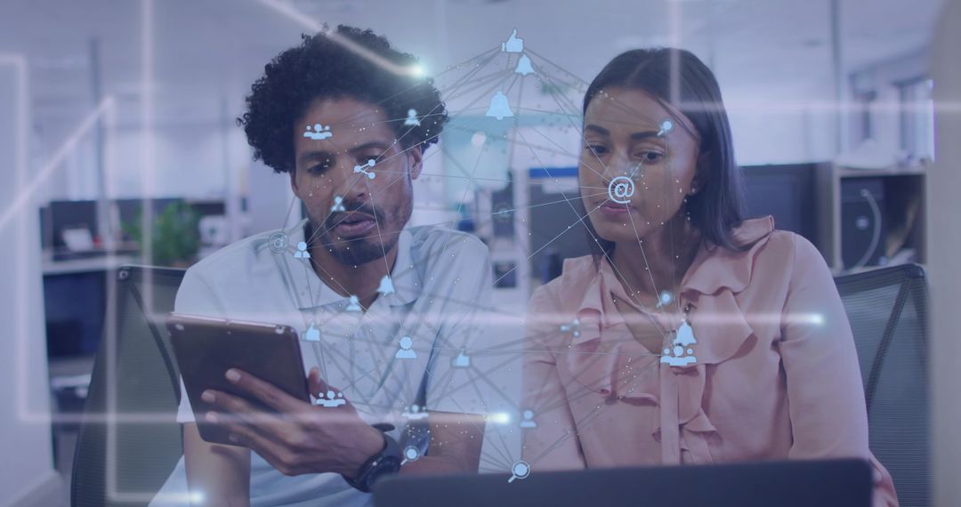 Team Collaboration Digital Global Network