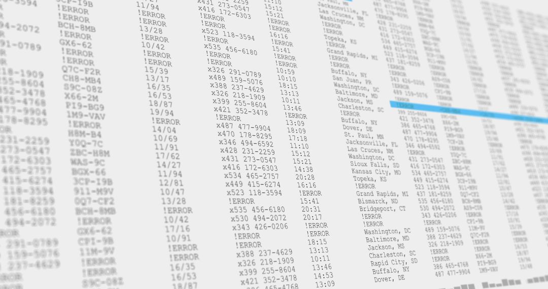 Screen Display Showing Data Processing and Coding Information - Free Images, Stock Photos and Pictures on Pikwizard.com