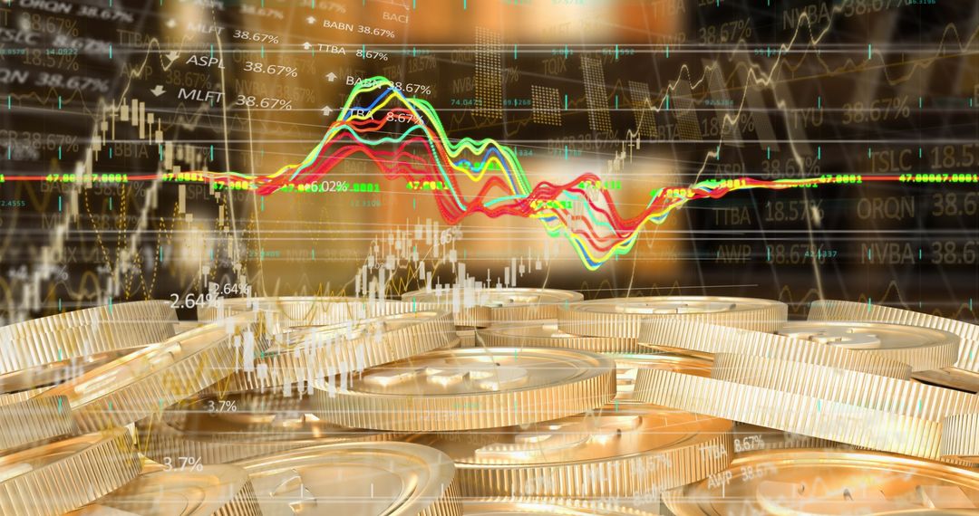 Digital Financial Data Processing Over Gold Coins