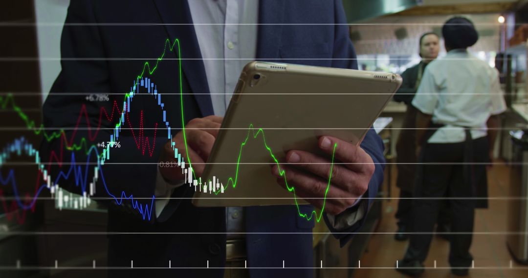 Restaurant Decision Making with Digital Tablet and Financial Graphs