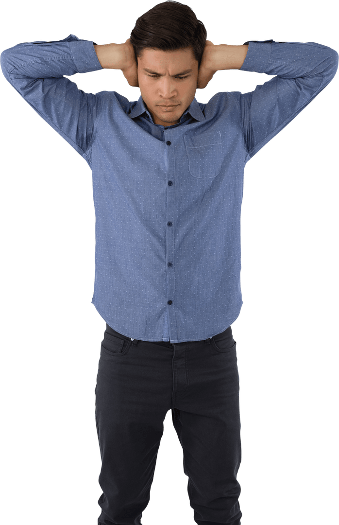 Businessman Transparent Picture Blocking Noise